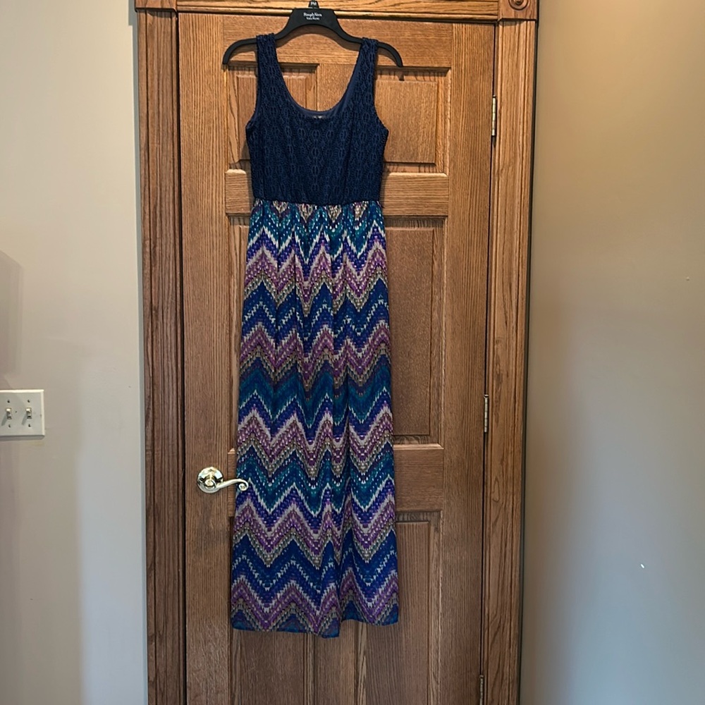 Crochet Top Maxi Dress
